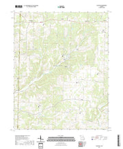 USGS US Topo 7.5-minute map for Caulfield MO 2021