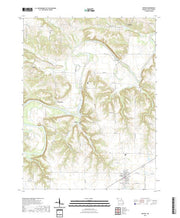 USGS US Topo 7.5-minute map for Center MO 2021