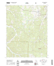 USGS US Topo 7.5-minute map for Cherryville MO 2021