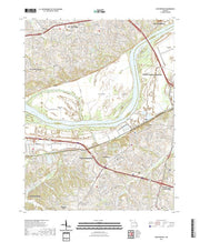 USGS US Topo 7.5-minute map for Chesterfield MO 2021