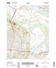 USGS US Topo 7.5-minute map for Columbia Bottom MOIL 2021