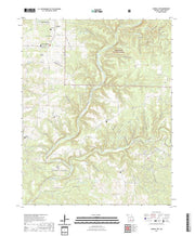 USGS US Topo 7.5-minute map for Cureall NW MO 2021