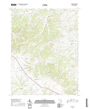 USGS US Topo 7.5-minute map for Cyrene MO 2021