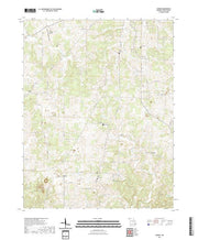 USGS US Topo 7.5-minute map for Darien MO 2021