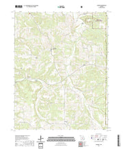 USGS US Topo 7.5-minute map for Dawson MO 2021