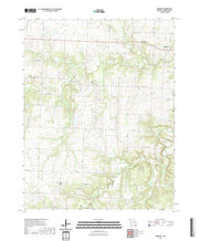 USGS US Topo 7.5-minute map for Dederick MO 2021