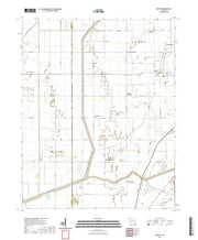 USGS US Topo 7.5-minute map for Denton MO 2021