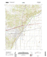 USGS US Topo 7.5-minute map for Dexter MO 2021