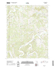 USGS US Topo 7.5-minute map for Dissen MO 2021