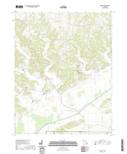 USGS US Topo 7.5-minute map for Dongola MO 2021