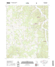 USGS US Topo 7.5-minute map for Doss MO 2021