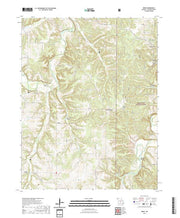 USGS US Topo 7.5-minute map for Drew MO 2021