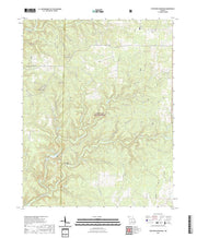 USGS US Topo 7.5-minute map for Dyestone Mountain MO 2021