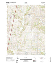 USGS US Topo 7.5-minute map for Eagleville MO 2021