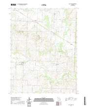 USGS US Topo 7.5-minute map for East Lynne MO 2021