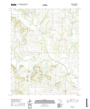 USGS US Topo 7.5-minute map for Everett MO 2021