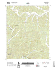 USGS US Topo 7.5-minute map for Exchange MO 2021