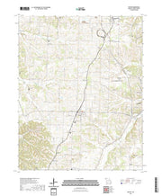 USGS US Topo 7.5-minute map for Exeter MO 2021