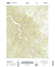 USGS US Topo 7.5-minute map for Flat MO 2021