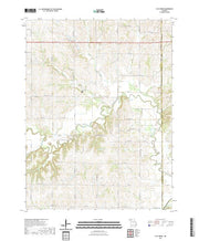 USGS US Topo 7.5-minute map for Flat Creek MO 2021