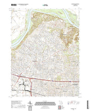 USGS US Topo 7.5-minute map for Florissant MO 2021