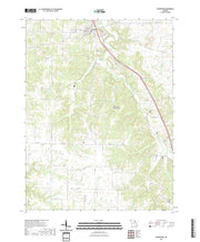 USGS US Topo 7.5-minute map for Frankford MO 2021