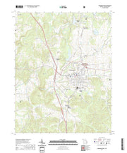 USGS US Topo 7.5-minute map for Fredericktown MO 2021