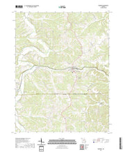 USGS US Topo 7.5-minute map for Freeburg MO 2021