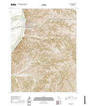 USGS US Topo 7.5-minute map for Glasgow MO 2021