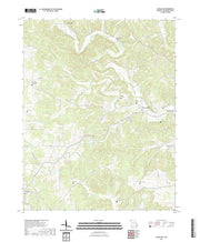 USGS US Topo 7.5-minute map for Glenallen MO 2021