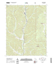 USGS US Topo 7.5-minute map for Glover MO 2021