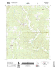 USGS US Topo 7.5-minute map for Grandin MO 2021