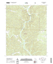 USGS US Topo 7.5-minute map for Grandin SW MO 2021