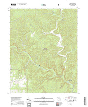 USGS US Topo 7.5-minute map for Greer MO 2021