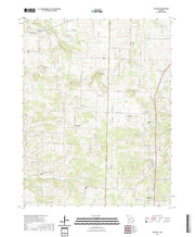 USGS US Topo 7.5-minute map for Halfway MO 2021