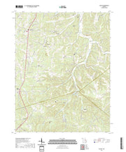 USGS US Topo 7.5-minute map for Halifax MO 2021