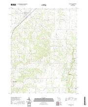 USGS US Topo 7.5-minute map for Hallsville MO 2021