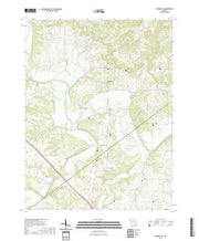 USGS US Topo 7.5-minute map for Hannibal SE MO 2021