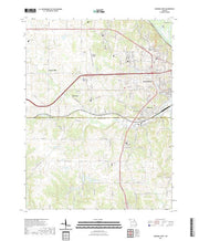 USGS US Topo 7.5-minute map for Hannibal West MO 2021