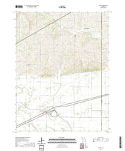 USGS US Topo 7.5-minute map for Hardin MO 2021