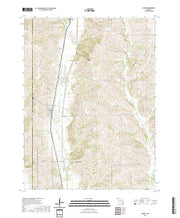 USGS US Topo 7.5-minute map for Harris MO 2021