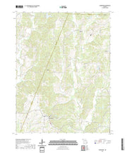 USGS US Topo 7.5-minute map for Harrisburg MO 2021