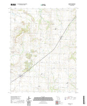 USGS US Topo 7.5-minute map for Harwood MO 2021