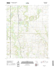 USGS US Topo 7.5-minute map for Hume MOKS 2021