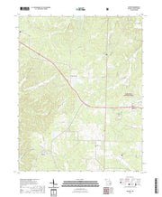 USGS US Topo 7.5-minute map for Hunter MO 2021