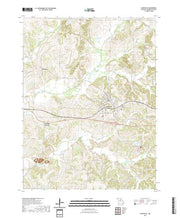 USGS US Topo 7.5-minute map for Huntsville MO 2021