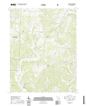 USGS US Topo 7.5-minute map for Hurricane MO 2021