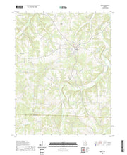 USGS US Topo 7.5-minute map for Iberia MO 2021