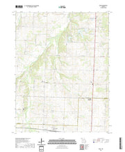 USGS US Topo 7.5-minute map for Ionia MO 2021