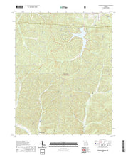 USGS US Topo 7.5-minute map for Johnson Mountain MO 2021